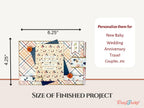 Craftreat Scrapbook Blank Quick Folio - Dreamer - Black, Kraft and White