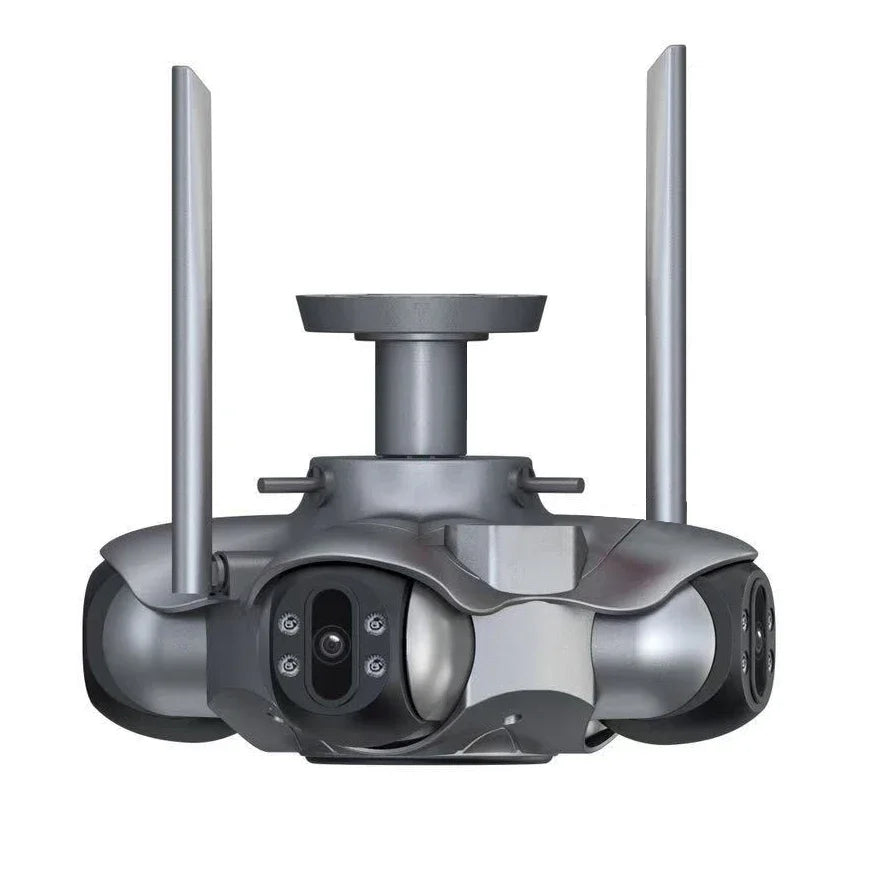 Auto Tracking Wireless Surveillance Cameras HD 4 Screens WiFi IP PTZ FFVideo