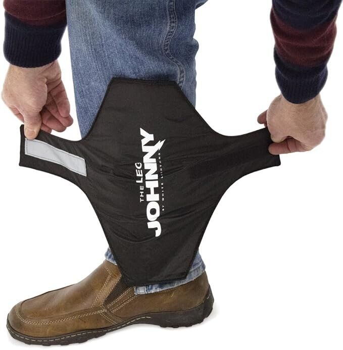 White Lightning Leg Johnny Cyclist Leg Protector, One Size