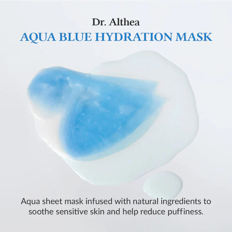 Dr.Althea Aqua Blue Hydration Mask 28g - 1 BOX 4 PCS