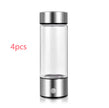 Hydrogen Water Bottle Generator – Electric Rechargeable Antioxidant Hydrogen-Rich Water Maker | 500ml Borosilicate Glass