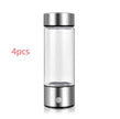 Hydrogen Water Bottle Generator – Electric Rechargeable Antioxidant Hydrogen-Rich Water Maker | 500ml Borosilicate Glass