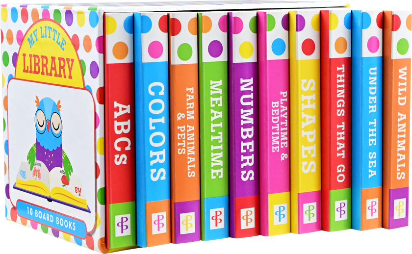 Peter Pauper Press - My Little Library (Set of 10 Board Books)