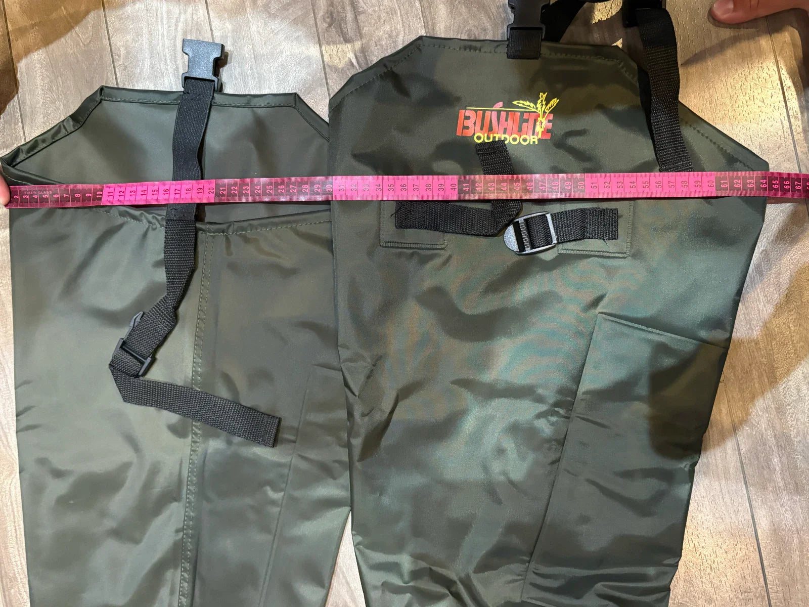 Bushline Outdoors PVC Hip Waders Size 8 US