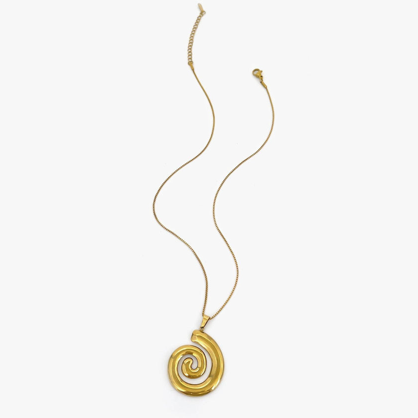 Women's necklace - Stainless Steel Starfish Conch Necklace