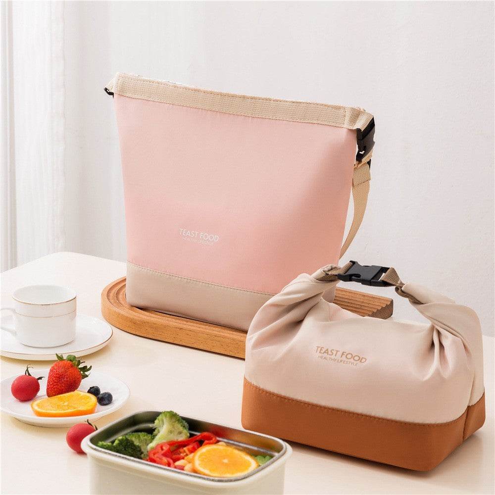Large Capacity Crossbody Canvas Lunch Bag