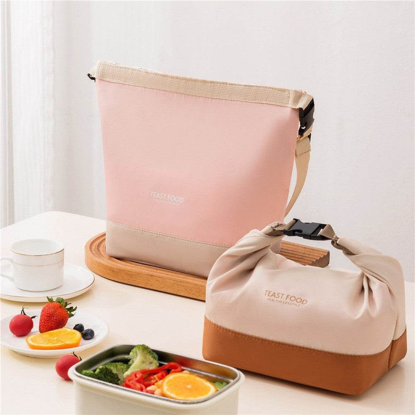 Large Capacity Crossbody Canvas Lunch Bag
