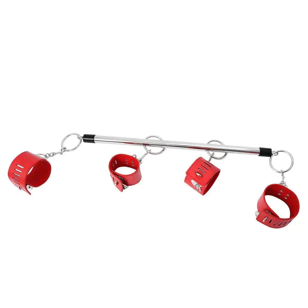 BDSM Toys Women Products Iron Tube Handcuffs Footcuffs Bondage Sets Bundled Toys