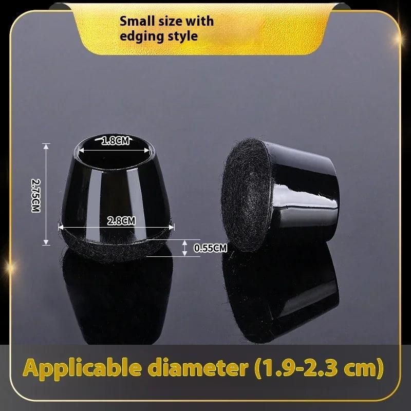 Quiet And Wear-resistant Non-slip Stool Booties Rubber Protective Sleeve