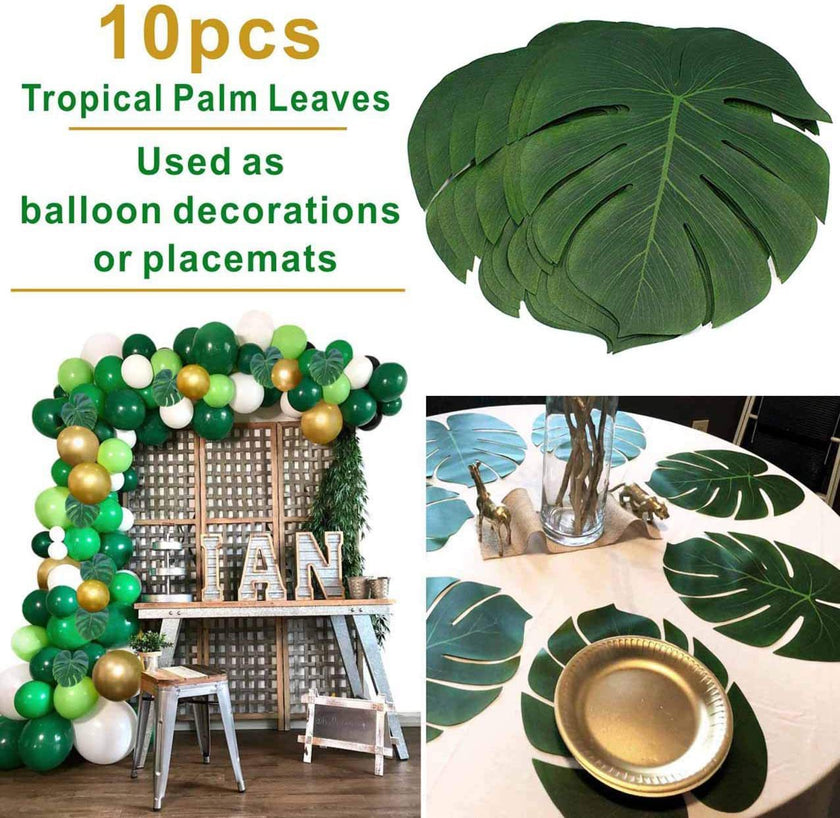 106PCS Jungle Balloon Garland Arch Kit – Tropical Party Decoration Set