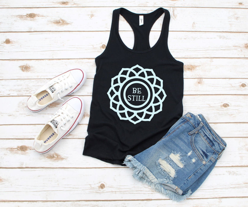 Be Still Mandala Yoga Tank Top