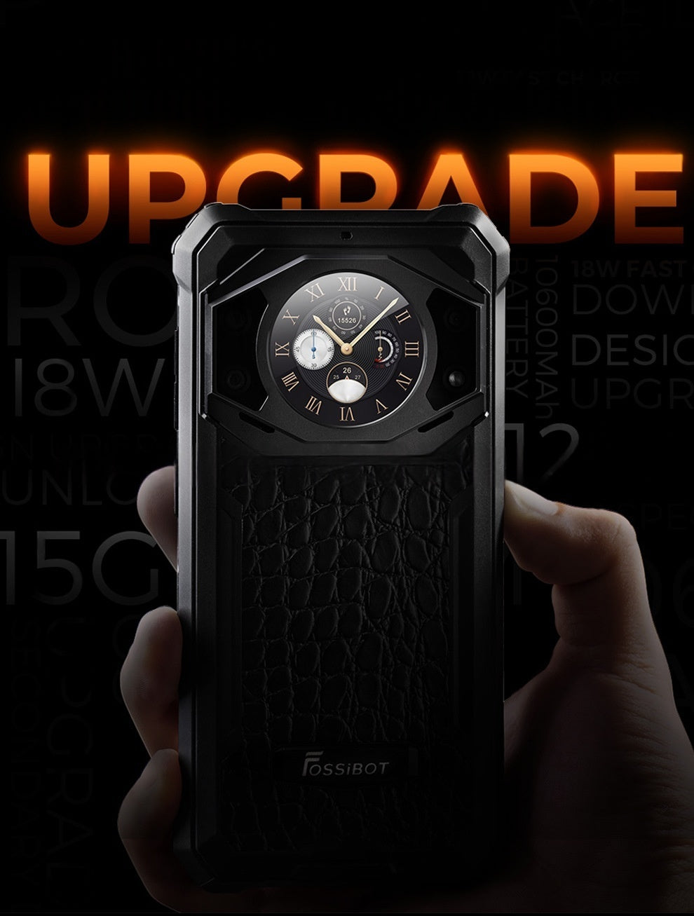Fossibot F101 Pro Rugged Outdoor Smartphone – 5.45