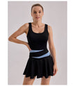 Tennis Dress 3pcs High-stretch Sports Athletics