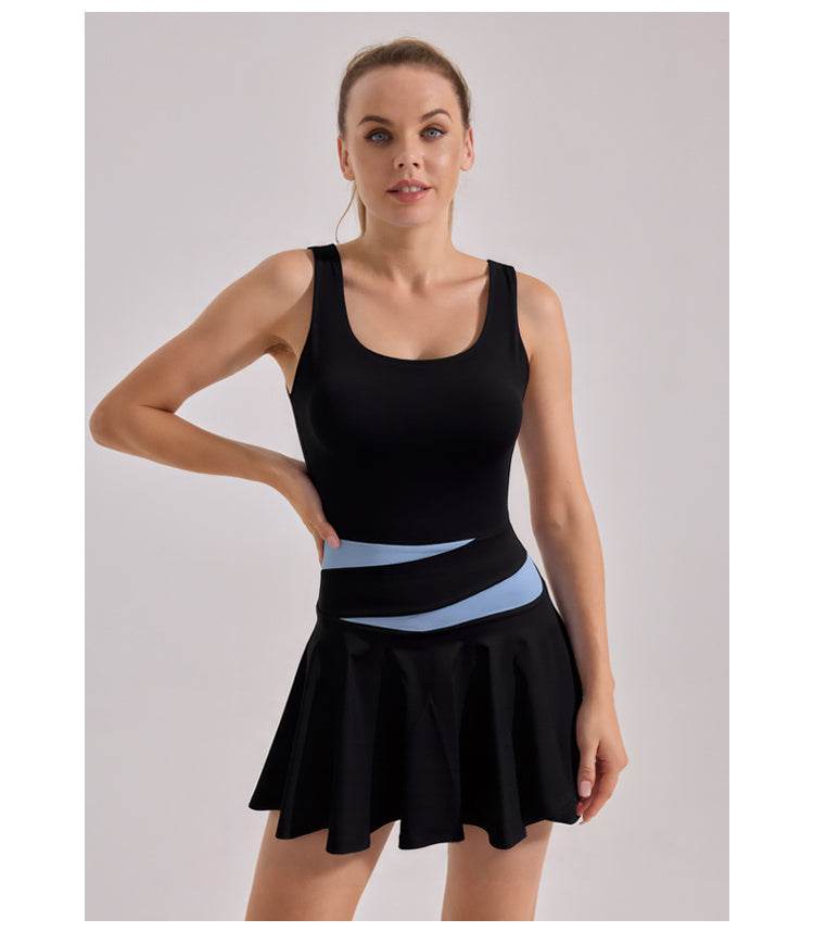 Tennis Dress 3pcs High-stretch Sports Athletics