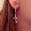 First Communion Cross Earrings