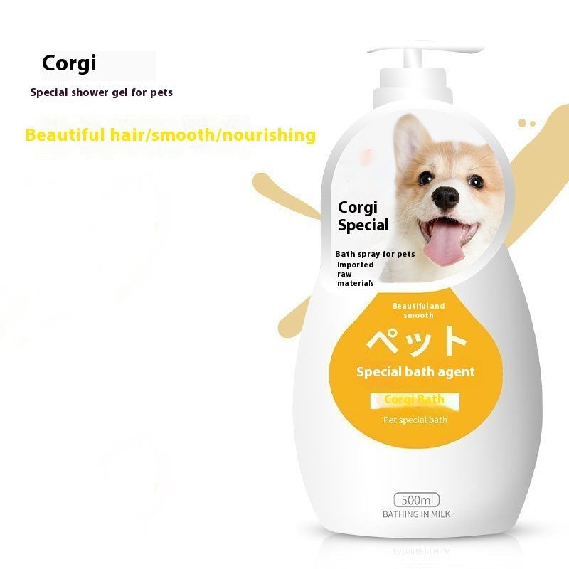 Pet Shower Gel & Shampoo – Breed-Specific Formula for Dogs & Cats | Deodorizing Bath Wash
