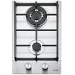 Gas Cooktop 12 Inch, Max 12250BTU 2 Burners Built-in Stainless Steel Gas Stove Top, LPG NG Convertible Dual Fuel Natural Gas Hob With Thermocouple Protection