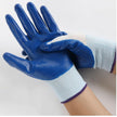 Nitrile Impregnated Work Gloves – Oil-Resistant Anti-Slip 13-Needle Nylon Gloves for Precision & Logistics