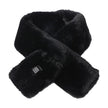 Smart USB Electric Heated fluffy Plush Winter Shawl Neck Wrap Pain Relief Neck Scarf