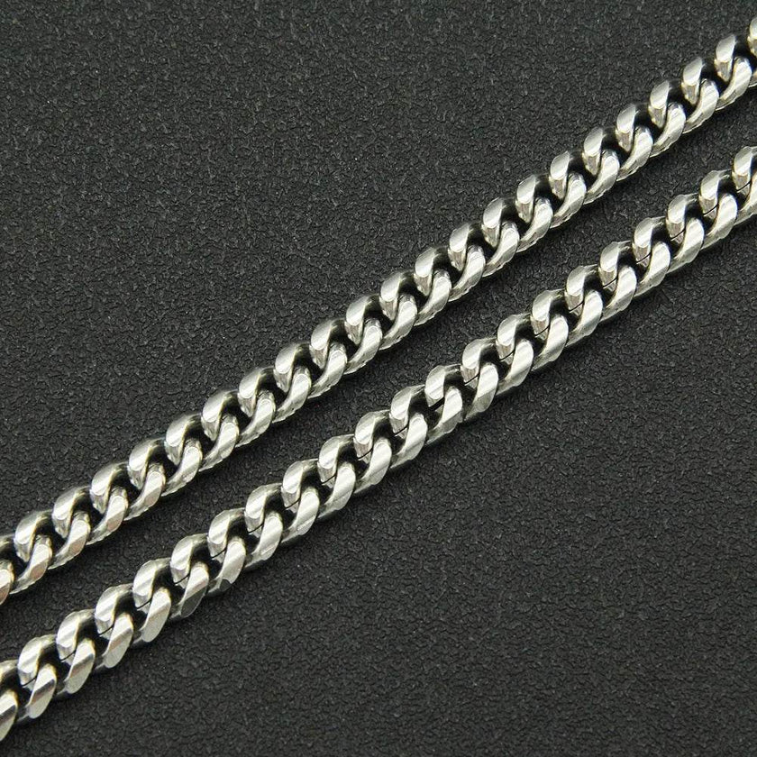 Titanium Steel Cuban Link Chain Bracelet