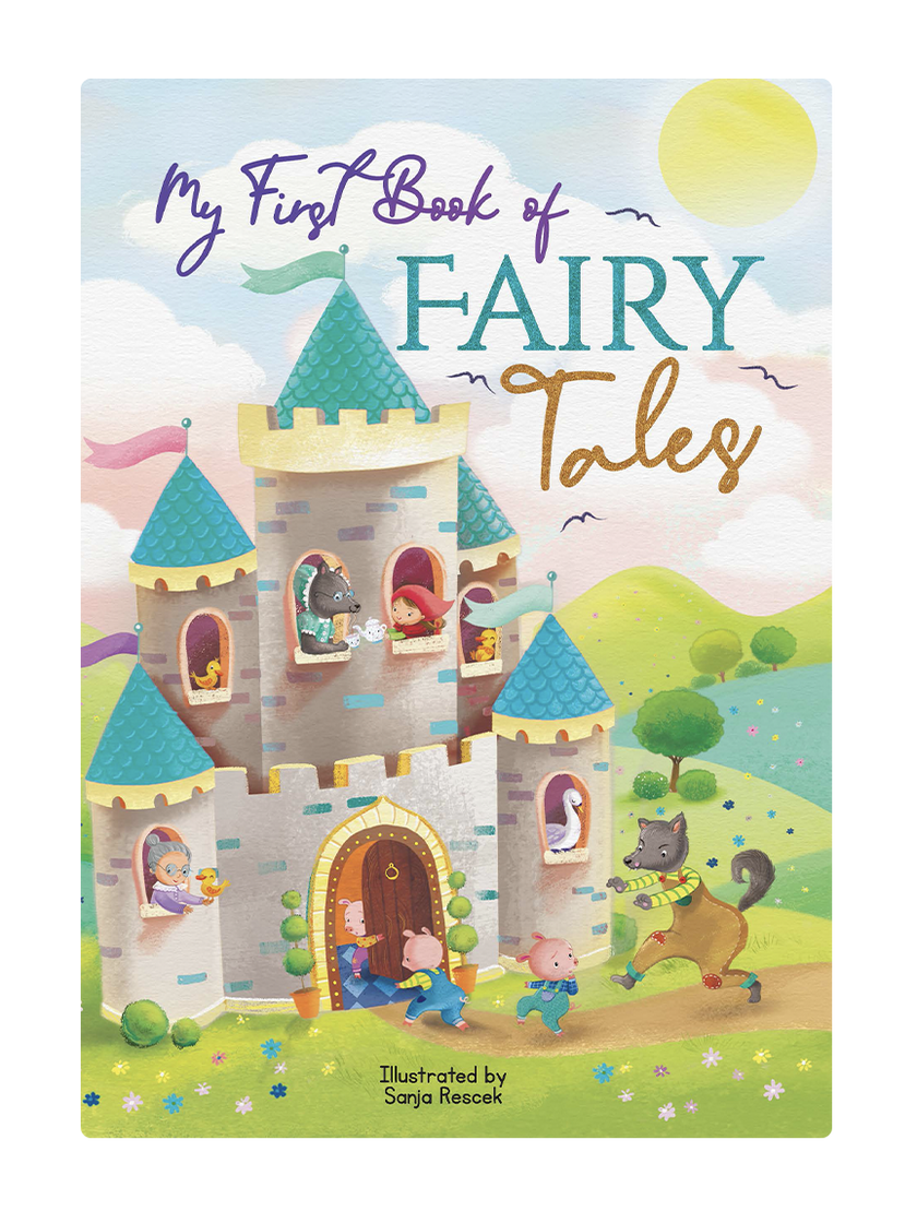 Little Hippo Books - My First Book of Fairy Tales- Children's Padded Board Book