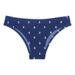 Women's Seamless Floral Print Low-Waist Briefs No-Trace Breathable