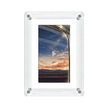 5-inch Transparent Acrylic Digital Photo Frame with Video Player & Stereo Speaker