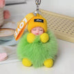 Cute Sleeping Doll Plush Doll Keychain Pendant Backpack Handbag Wallet Accessories