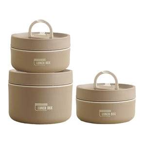 Portable Insulated Work Lunch Box and Canvas Lunch Bag