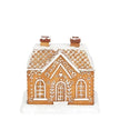 Christmas Snow Top Resin Ginger Cake Cottage Incense Burner