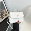 Ladies Leather Square Shaped Flap Quilted Crossbody bag for women