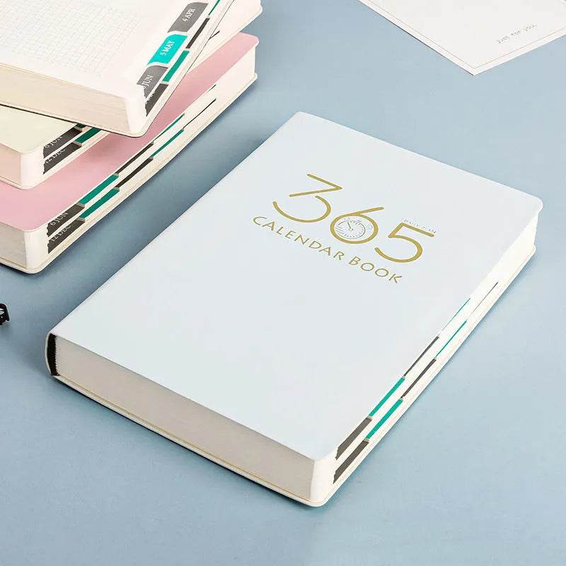 365-day Daily Planner Self-discipline And Clock-in Student Journal Notebook