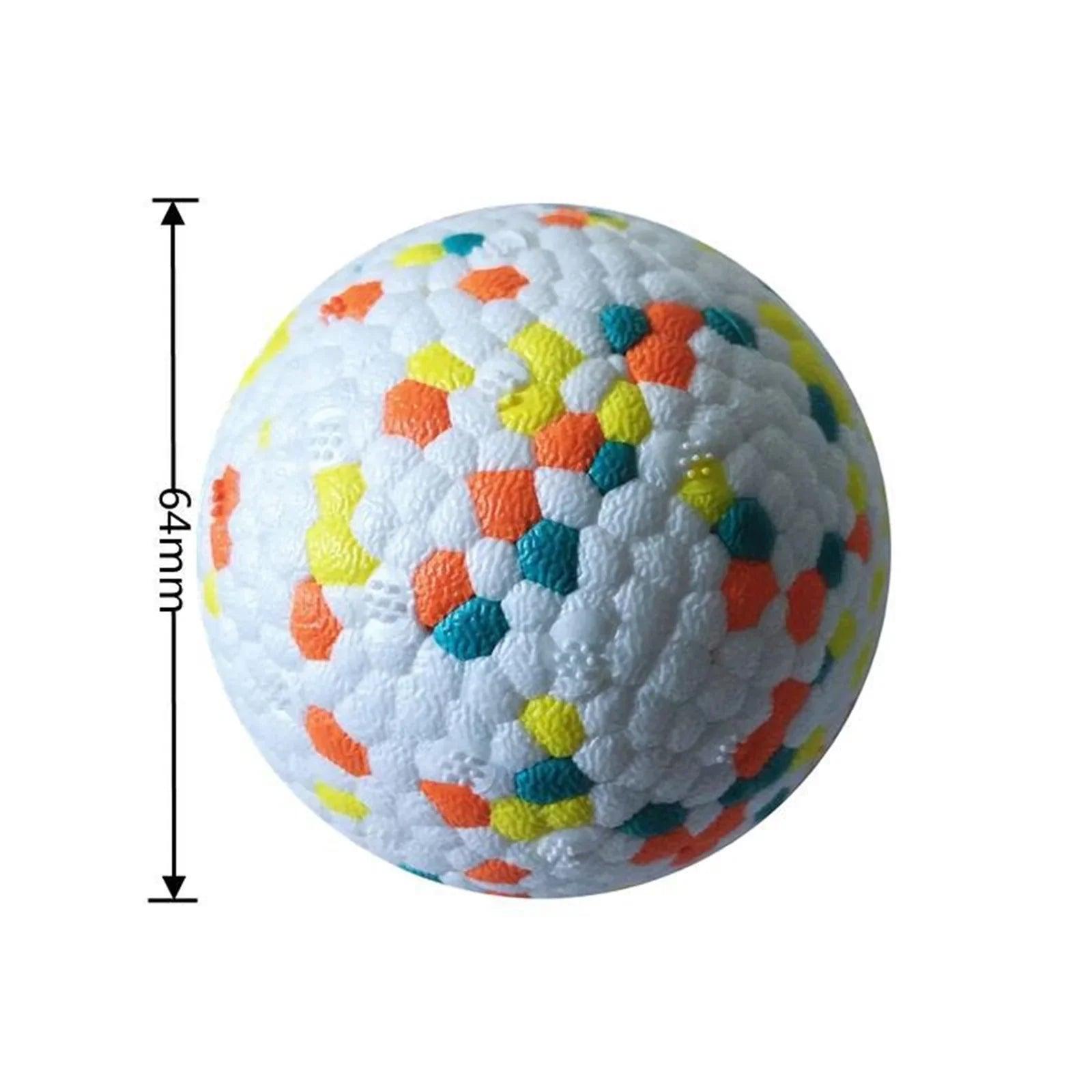 Dog Molar Chew Ball Interactive Pet Toy – Bite Resistant TPU Ball for Dogs (Orange, Green, Rugby)