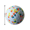 Dog Molar Chew Ball Interactive Pet Toy – Bite Resistant TPU Ball for Dogs (Orange, Green, Rugby)