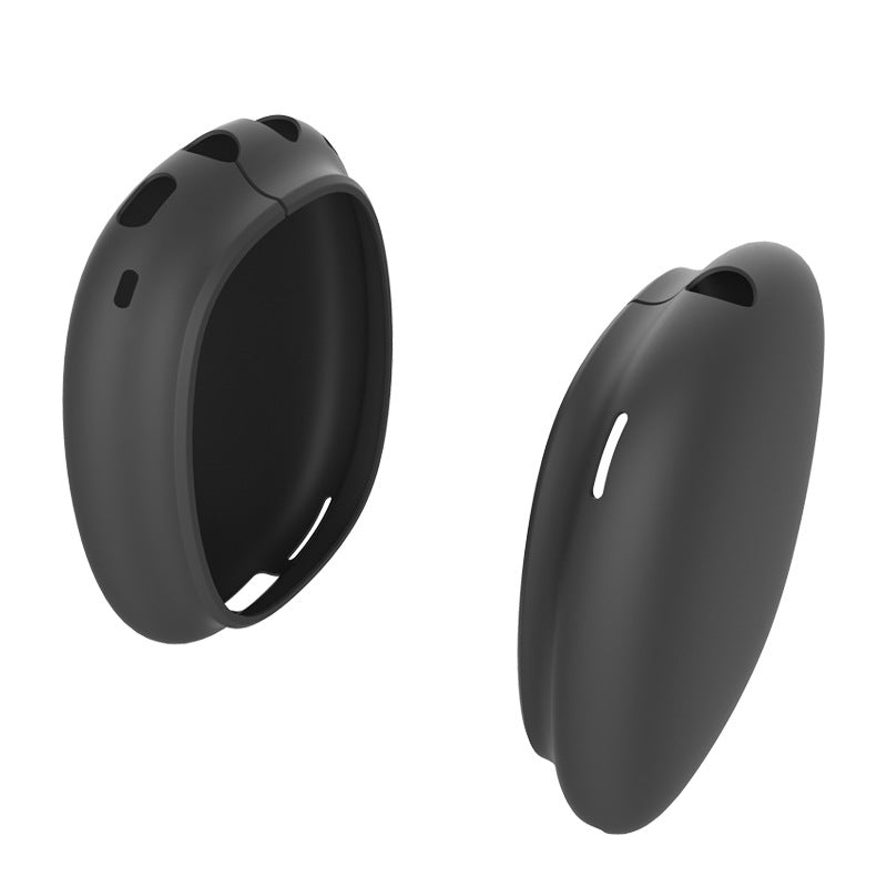 AirPods Max Silicone Protective Case – Soft Slim Cover, Black & White