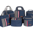 Thermal Insulated Denim Work Lunch Bag for Women