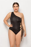Women's Plus Size Off-Shoulder One-Piece Swimsuit – Tummy Control Bikini 2XL-5XL