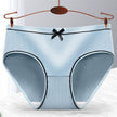 Women's Fashion Casual Threaded Mid-rise Shorts underpant 8pcs