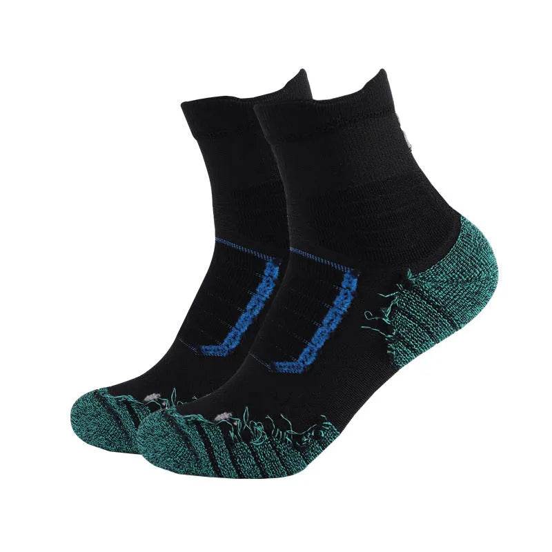 Unisex Thickened absorbing Breathable Knee-high Sports Socks