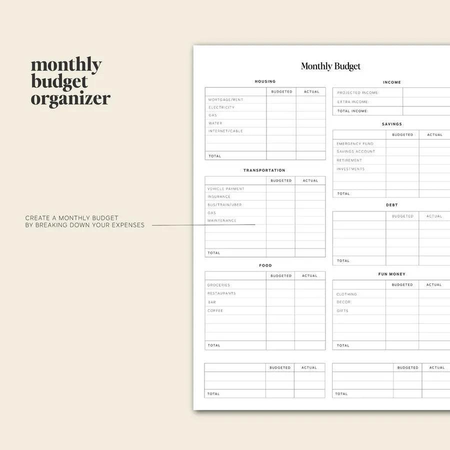 24to25 Daily Planner Annual Planning Notebook