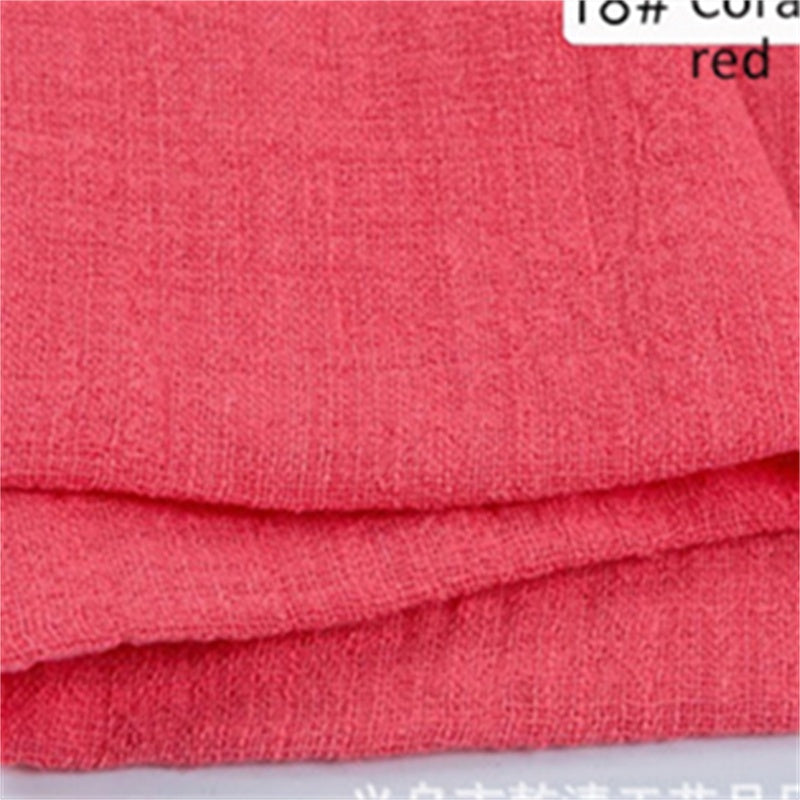 Cotton Raw Edge Placemats for Dining Table – 34 Colors, 42x42cm
