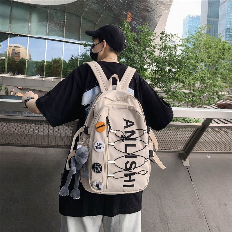 Unisex Teen Large Capacity Sports College High School Backpack