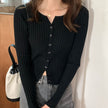 Women's Slim Knit Cardigan Sweater Coat – 6 Colors One Size Canada USA