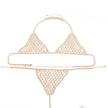 Lingerie Nightclub Body Chains – Diamond Rhinestone Bra and Panties Set