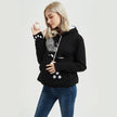 Cute Cat Hoodie Sweatshirt with Big Pocket – Women's Hooded Top