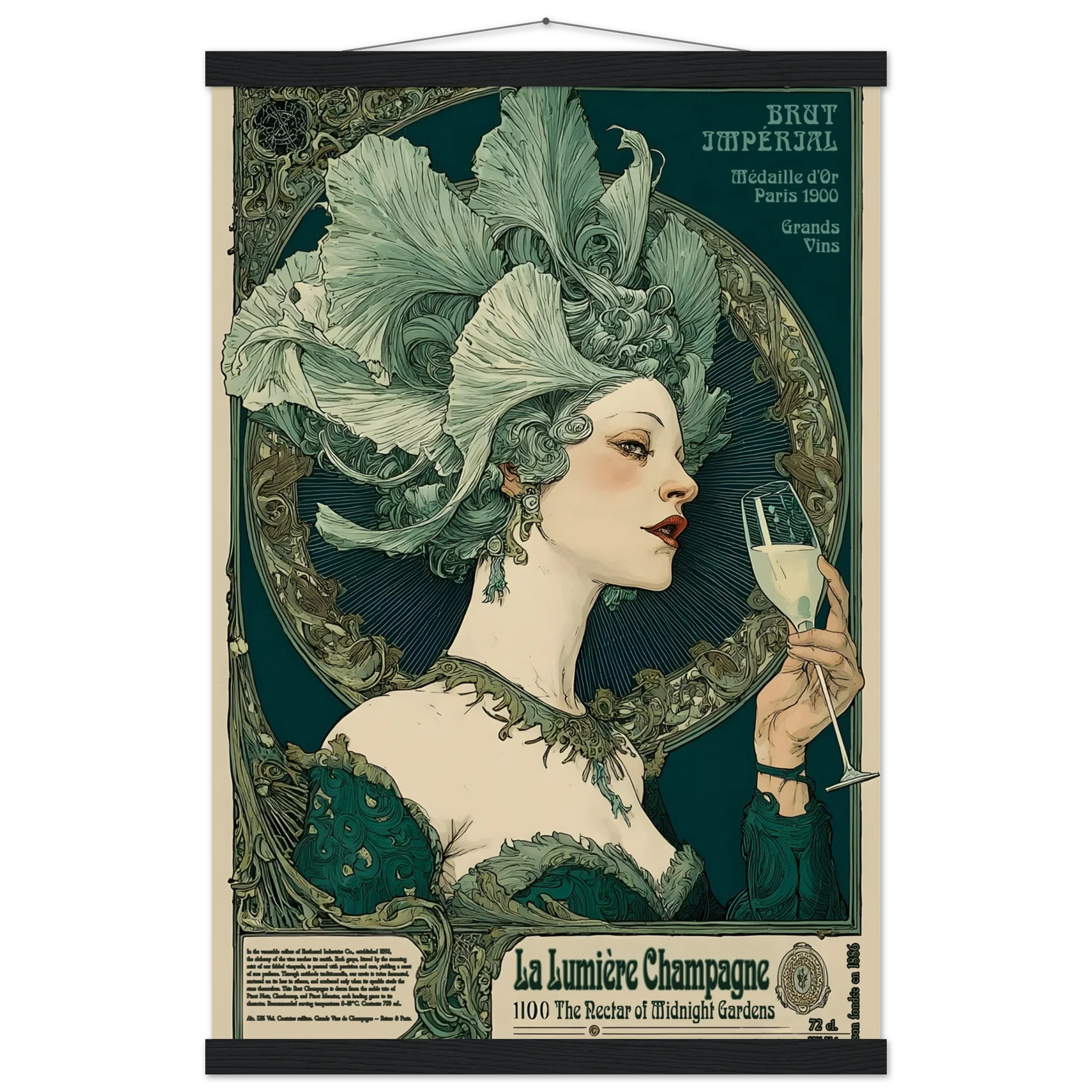 La Lumière Champagne - Poster & Framed Print