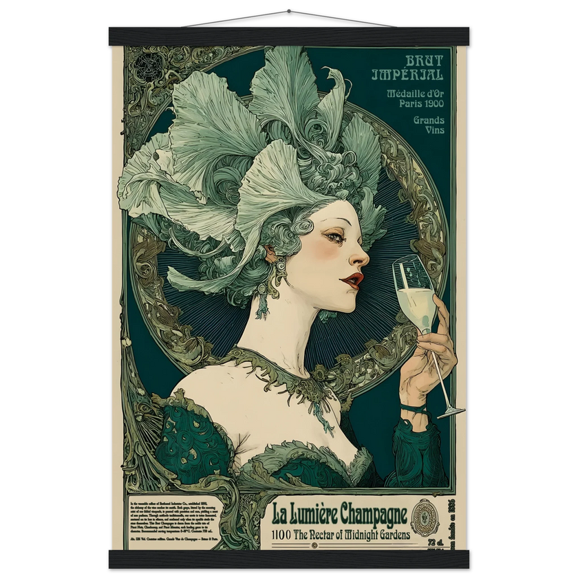 La Lumière Champagne - Poster & Framed Print