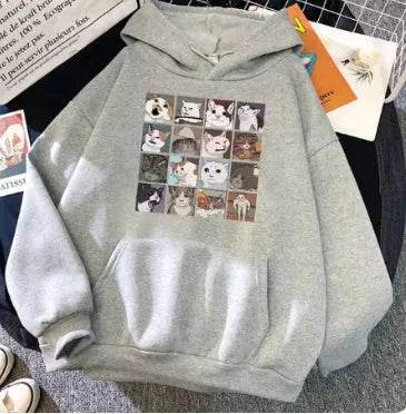 Women's Personalized Harajuku Sweatshirt Loose Plus Size