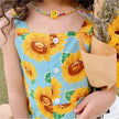Casual Summer Floral cotton dress for baby girl