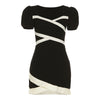 Women's Solid Color Slim High Waist Lace Square Collar Dress – A-Line Summer Dress